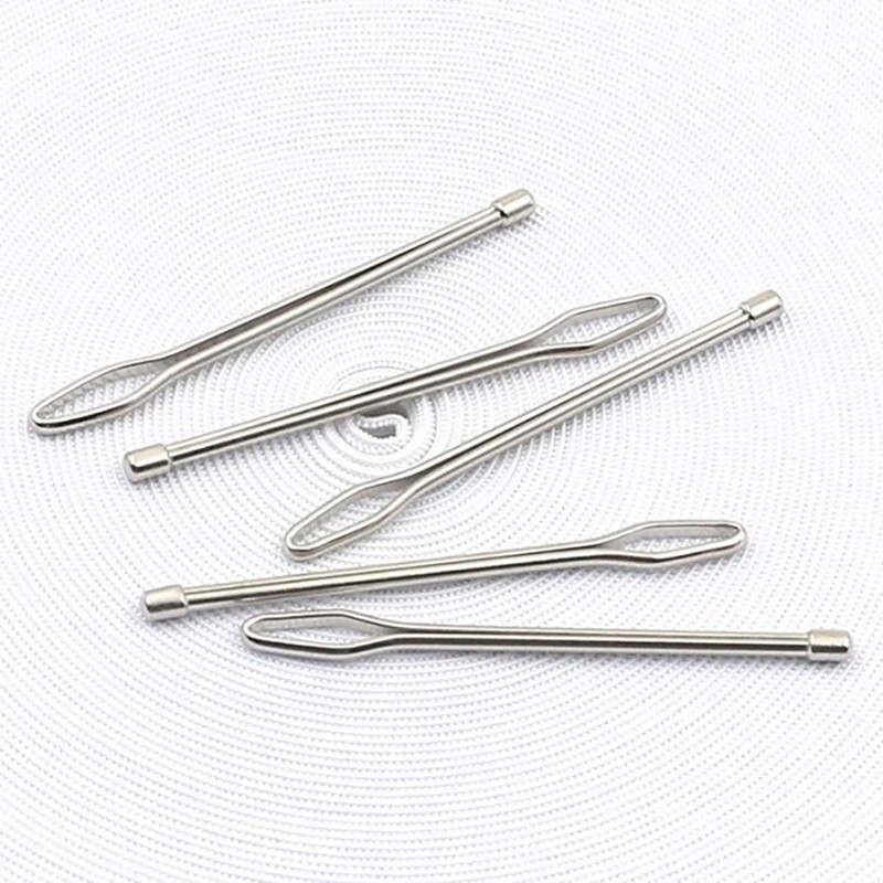 Cord Loop, Elastic Cord Thread, Set of 4, Stainless Steel,