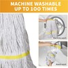 Commercial Mop with Extra Head Replacement, 63Inch Handle Heavy Duty