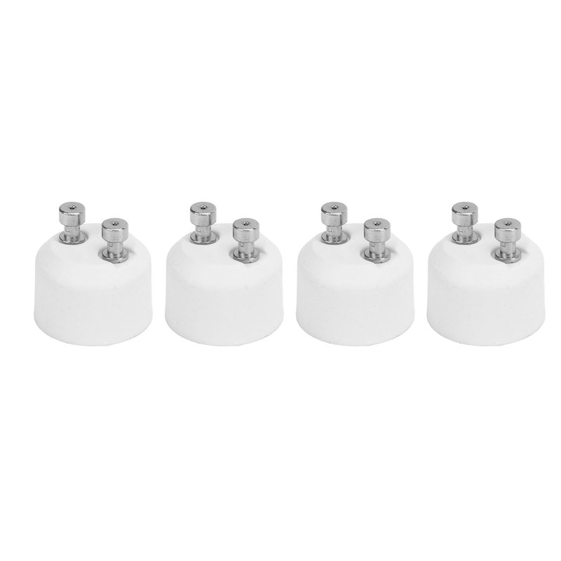 4PCS GU10 to MR16 Adapter Socket Heat Resistant Lamp Holder