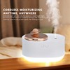 2 in 1 Rotating Planet Humidifier USB Charging Cordless Mute