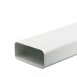 Naber COMPAIR flow 150 flat duct 1 m ventilation pipe 222 x 89 mm