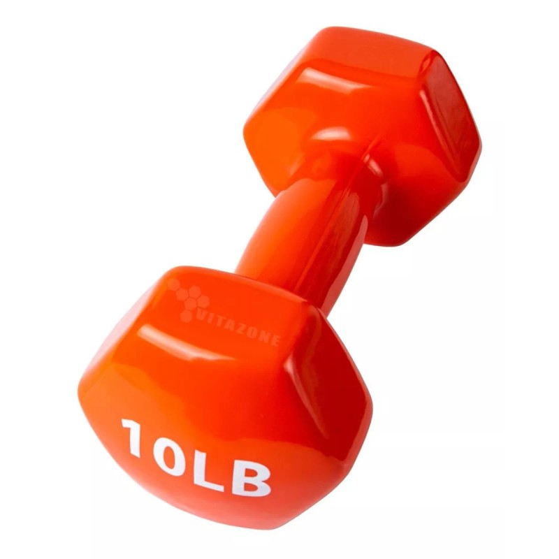 Imaging Mancuerna De Acero Cubierta De Vinil 10 Lbs (1
