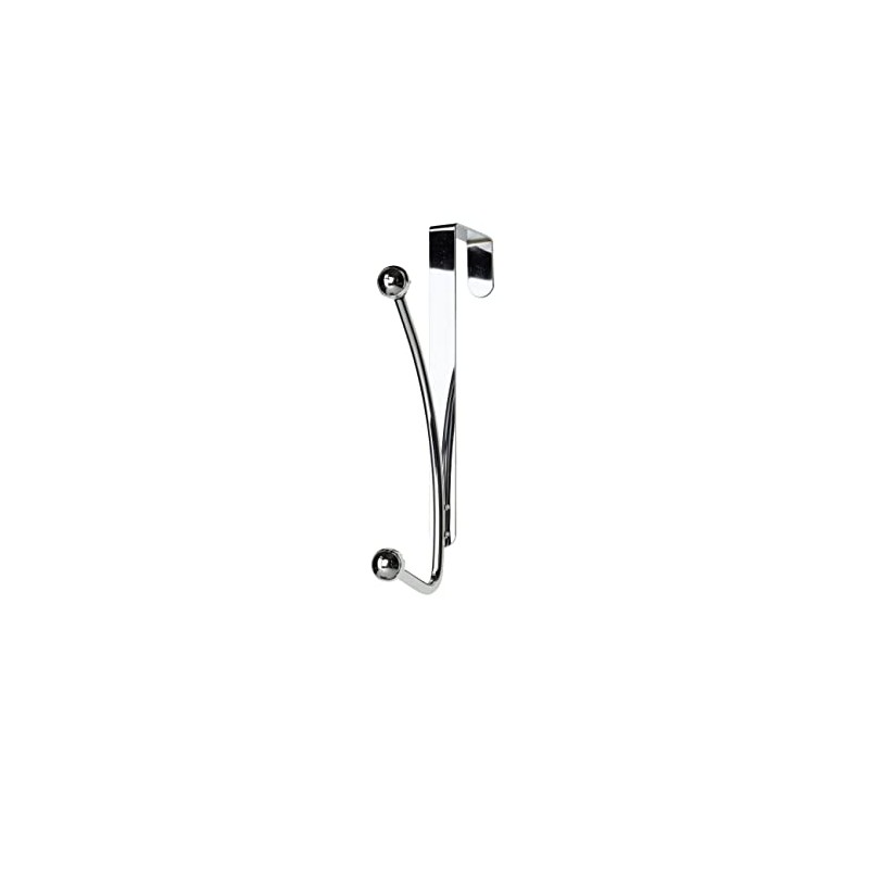 Croydex 2 Pack Over Door Robe Hooks - 2 Pack