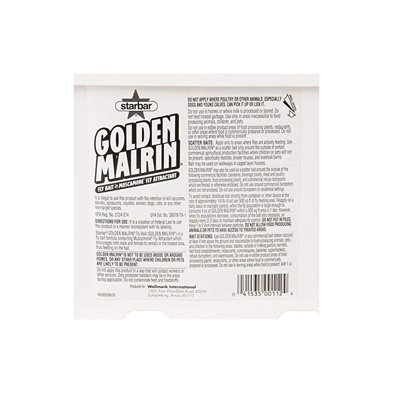 Starbar Golden Malrin Fly Bait, Plain