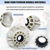 MBF618448 Washer Rotor Hub Assembly for LG Washing Machine Rotor