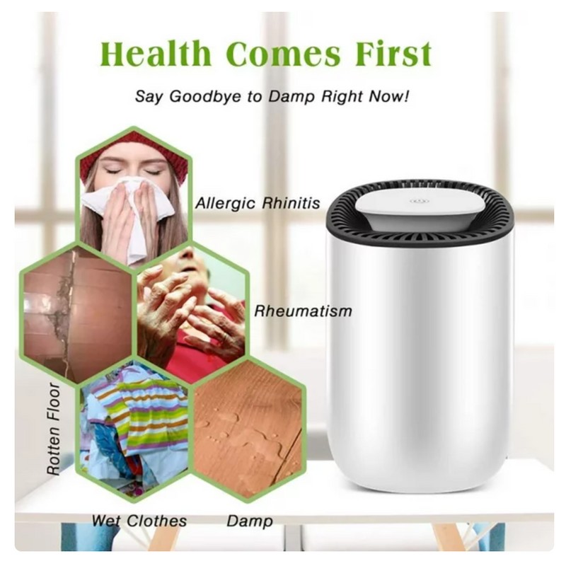 Honati Mini Portable Compact Dehumidifier (600 ml) Auto Shut Off
