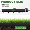 Metal Landscape Edging 6" H X 40" L, 6 Pack