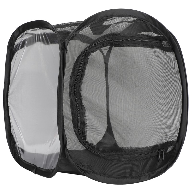 Insect Mesh Black Cage Foldable Mantis Butterfly Habitat Net Outdoor