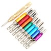 Rankomu 17 Pcs Self Centering Drill Bit Set, Multicolor Door