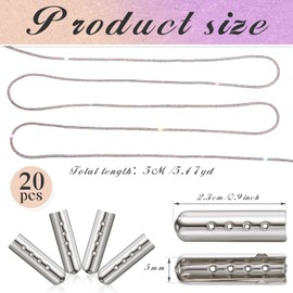 Rhinestone Shoe Laces Bling Shoe Laces Rhinestone Diamond Hoodie String Glitter Cords for Sneakers with Aglets (White AB Color,5.47 Yards)