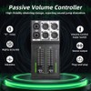 Atelierate Passive Volume Controller No Noise Input and Output Sound