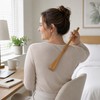Wooden Back Scratcher for Hard-to-Reach Areas – Long-Handle Bamboo Design