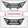 SAUTVS Rear Cargo Bed Extender Tailgate for Polaris RZR PRO