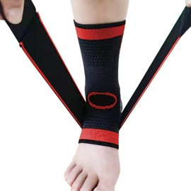 PolyMath Ankle Support Brace Bandage Ankle Ankle Protection Achilles Tendon Support Wrap Ankle Protection Breathable Ankle Fixation Protection Suitable for Men and Women