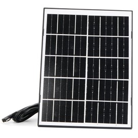 Solar Panel 7W for Doirdon Automatic Chicken Coop Door with 9.3ft Type-C Cable with an Adjustable Bracket Base