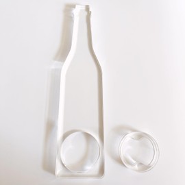 Bottle Acrylic Bottle Opener Templates, Woodworking Router Template, Router Jig, Craft Template