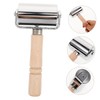 NUOBESTY Seam Roller Leather Quilting Roller Multi-Functional Roller Tool Wood