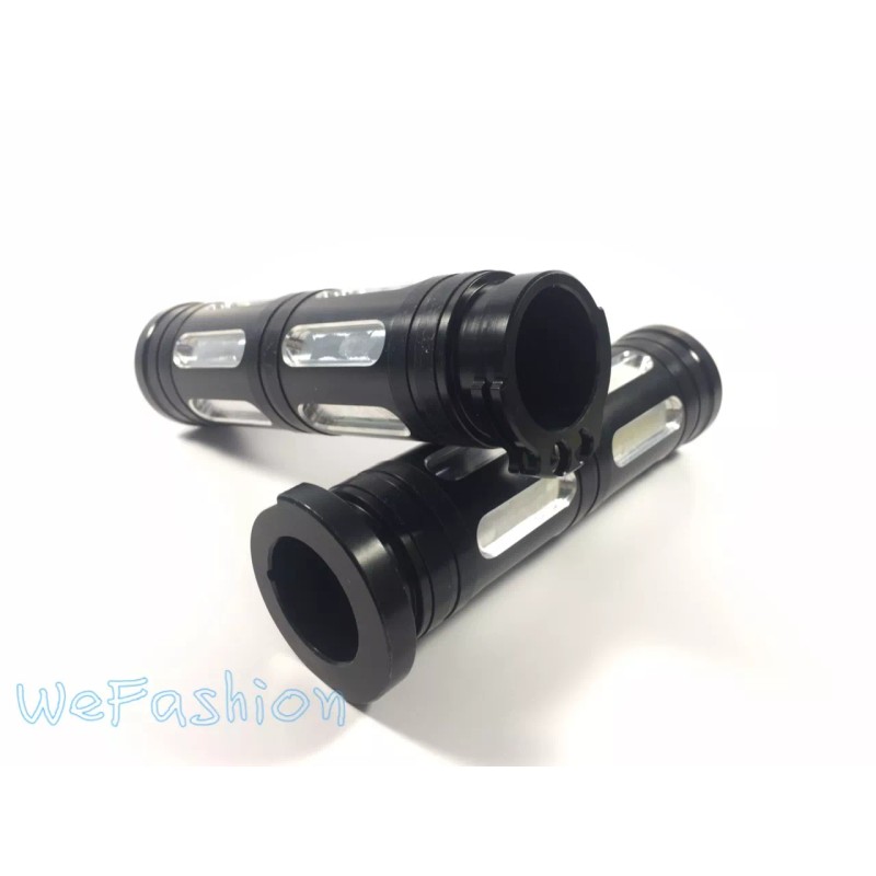 HD aftermark BLK Edge Cut Hand Grips Fit For Harley