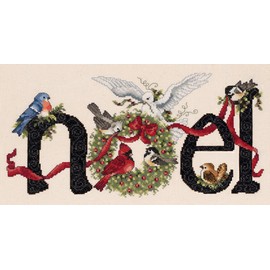 Janlynn Counted Cross Stitch Kit 14.25"x7"-noel (14 Count)