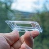 Windscreen Parking Permit Holder, Pack of 2, Transparent, Holder with