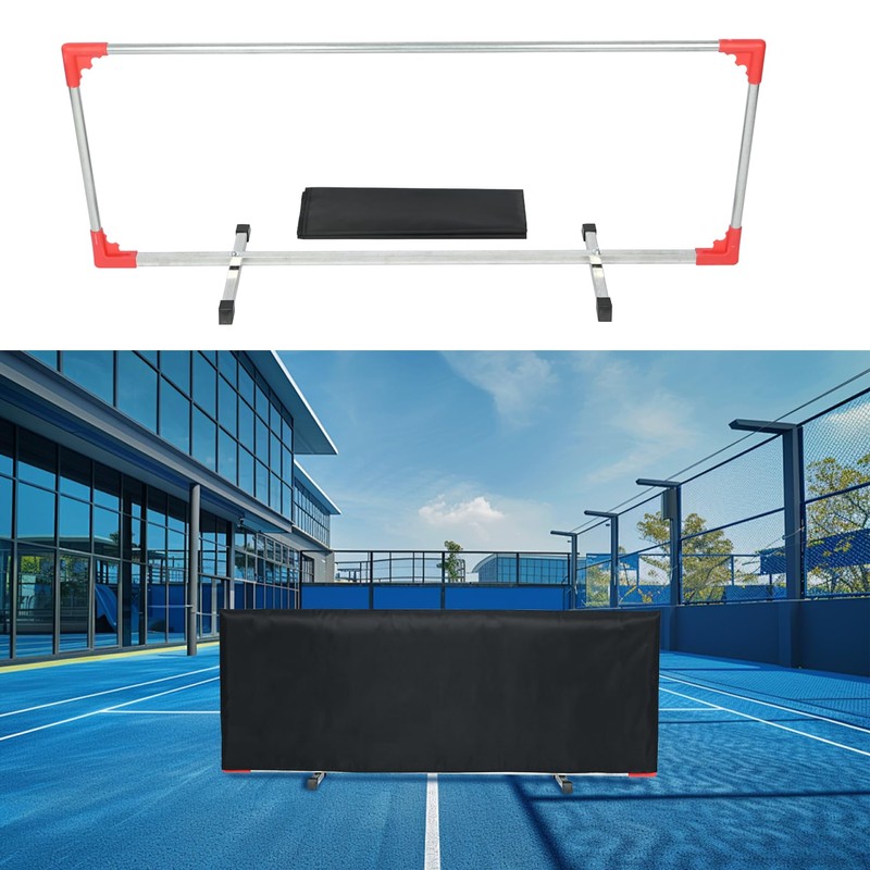 bimiti 3 Pcs Portable Pickleball Court Dividers, 4x1.5 ft Ball