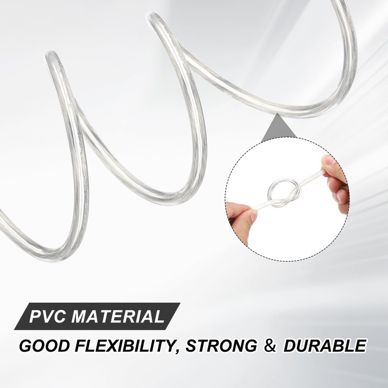 MECCANIXITY PVC Covered Wire 2 Core Sheath Power Cord 18AWG