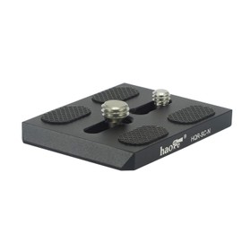 Haoge HQR-SC-N Quick Release Plate for Sachtler Video DV8/100 DV10 DV10 5+5 FSB6T FSB8TFSB-10T Tripod Liquid Head Replacement for Touch & Go Plate S Compatible Canon EF 600mm f/4L is III USM