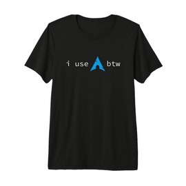 I Use Arch, BTW Premium Tri-blend T-Shirt