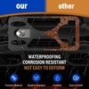 No Drill Front License Frame Compatible with Fiat 124 Spider