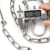 PWPAM Camping Tripod Board with Adjustable Chain for Suspending Pots