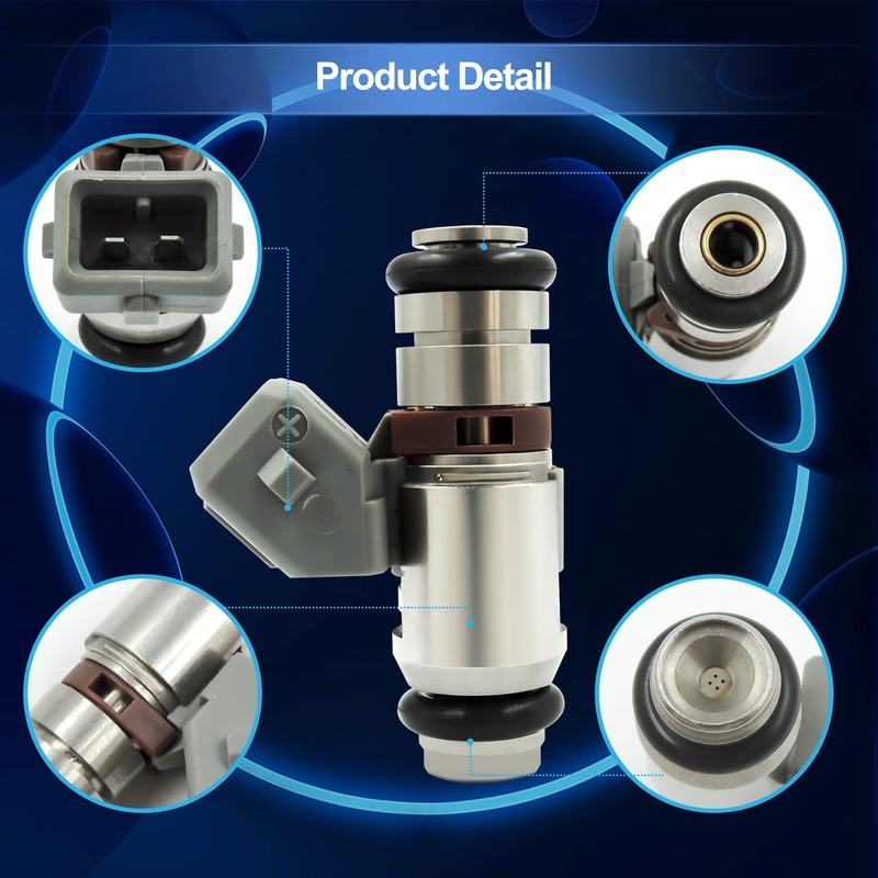 HiSport Racing Fuel Injector IWP043 Replacement for Ducati Monster 696