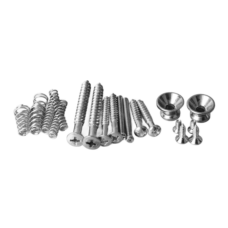 Guitar Repair Screw Kit Electric Acoustic Guitar Mounting Screws Strap