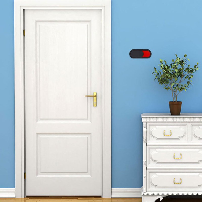 Operitacx 4pcs Slider Indicator Privacy Sign for Vacant Occupied Status