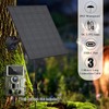Vuebee 10W Solar Panel for Security Camera, 5V Micro USB