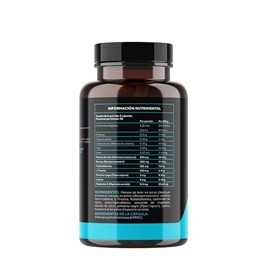 Dumo Focus Boost | Nootrópico Natural con Melena de León, Bacopa, Luteína, L-Tirosina, Pimienta Negra, Huperzina A, Fosfatidilserina | Apoyo a la Memoria, Concentración y Claridad | 60 Cápsulas Veganas sin Gluten | Formula Premium para 1 mes de Consumo.