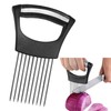 Vyooxcy Stainless Steel Onion Holder for Slicing ，Meat Tenderizer，Fruits Veg
