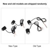 Pair Motorcycle LED Spotlight High Low Beam Yellow White Light