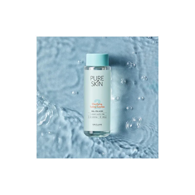 Tónico Facial Clarificante Pure Skin Oriflame Con Bha Y Pha