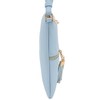 DELUXITY Lightweight Medium Crossbody Bag with Tassel (Light Blue)