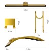 Shower Squeegee for Glass Door 12-Inch Stainless Steel Bathroom Squeegee