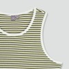 JAJU [JAJU/자주] Women's Cotton Rib Sleeveless T-shirt_Light Khaki
