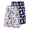 ENJOYNIGHT 2 Pack Mens Pajama Shorts Cotton Sleep Bottoms with