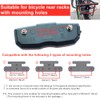 Bike Tail Light, Bicycle Rear Reflector Tail Light for Luggage