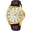 Casio Men's MTP-V004GL-9A Date Quartz Watch with Genuine Leather