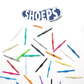 Shoeps Elastic Laces, 8 pieces - White, X-Large