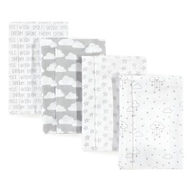 Paños Unisex De Franela De Algodón Para Eructos Hudson Baby Color