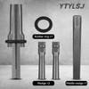 20PCS Rock Splitting Wedges,Wedge and Feather Shims,0.7'' Plug Shim and