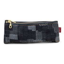 Luddite LDD-BNPN-101 Bendi Pen Case, Denim Patchwork
