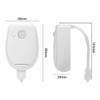 Hsthe Sea Toilet Light, Toilet Night Light with Motion Sensor,