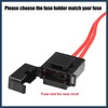 INFINAUTO 32V Mini Fuse Adapter Tap Fuse Kit with 2pcs